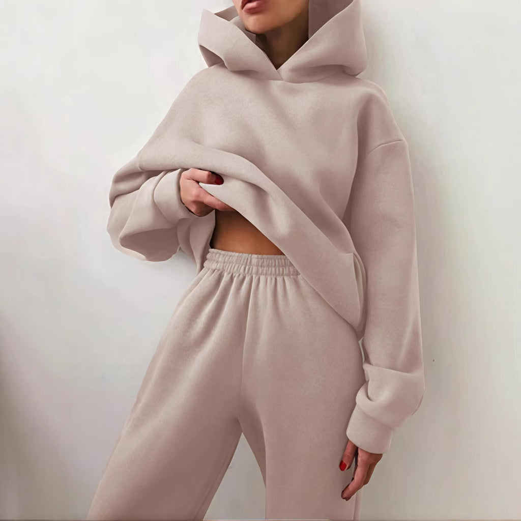Sweat Pants Two-Piece Set