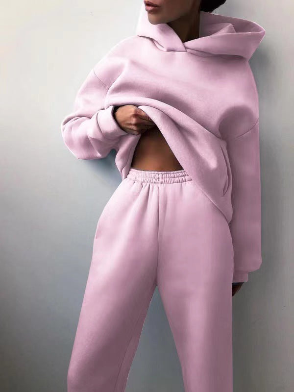 Sweat Pants Two-Piece Set