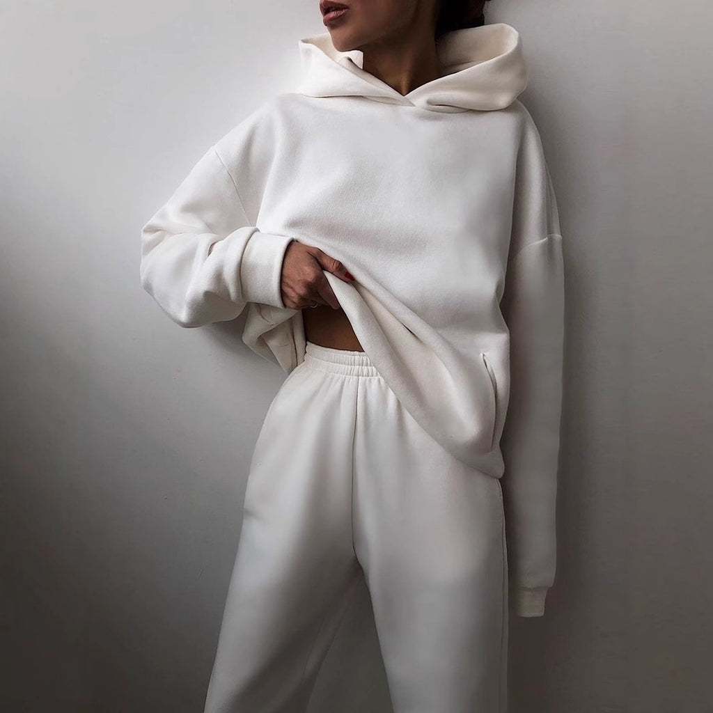 Sweat Pants Two-Piece Set