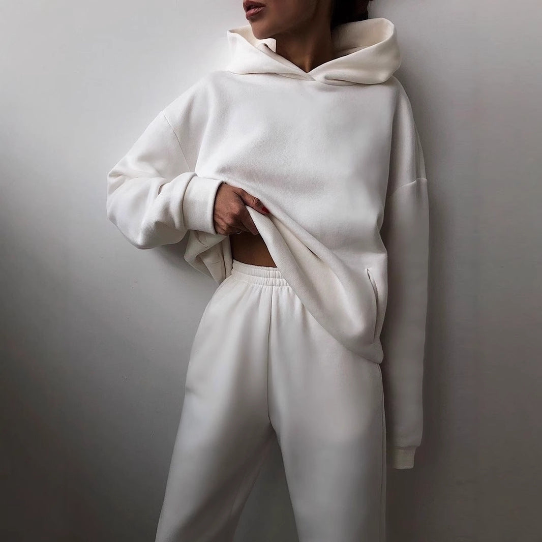 Sweat Pants Two-Piece Set
